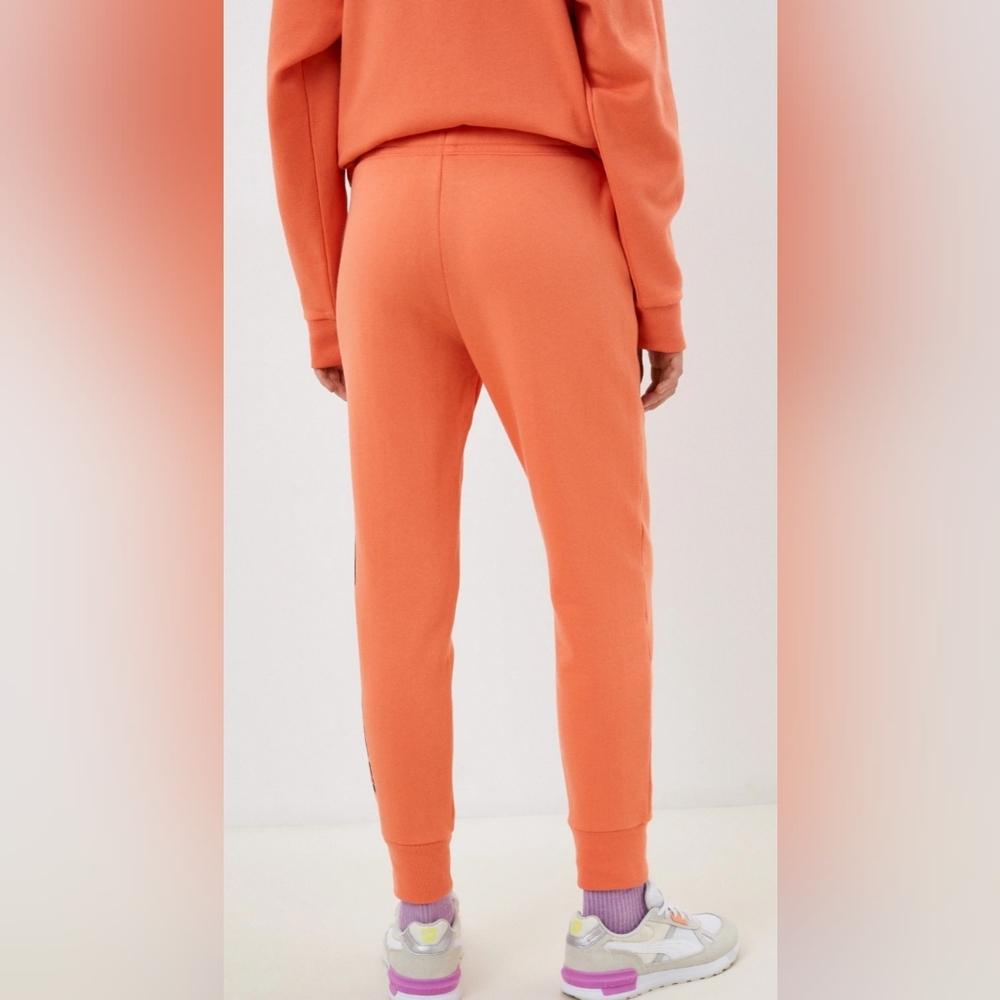 PINK Victoria’s Secret Coral Jogger Set Size Large Vibrant Loungewear - Picture 3 of 9